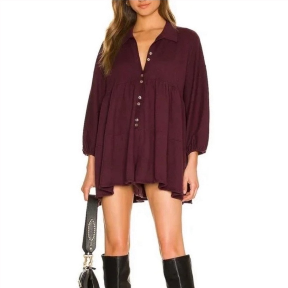 Free‎ People Easy Kinda Love Sweater Romper